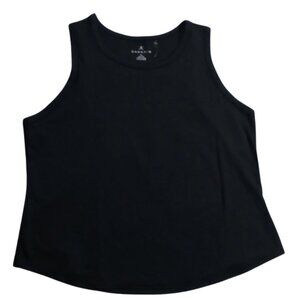 NWOT Danskin Women’s Black XXL Tank Top Sleeveless Activewear Workout